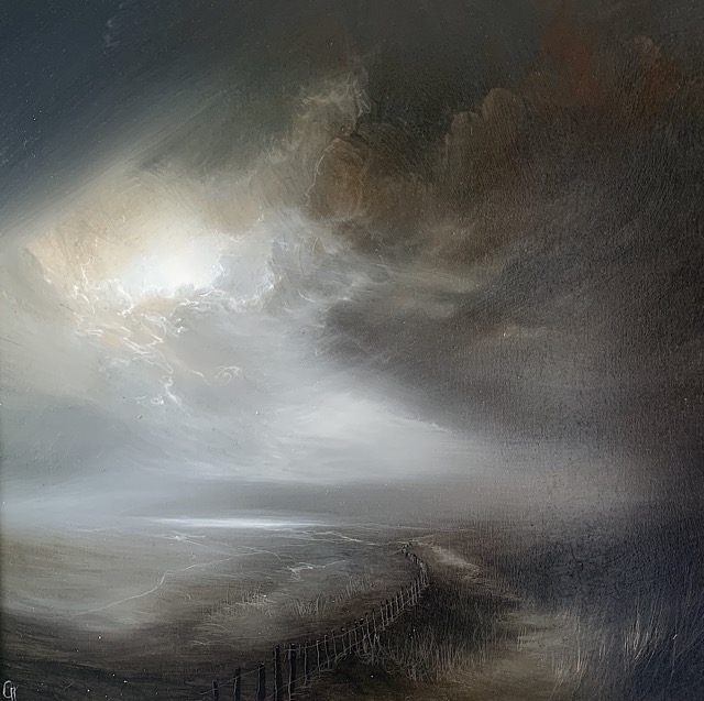 'Evening storm' SOLD