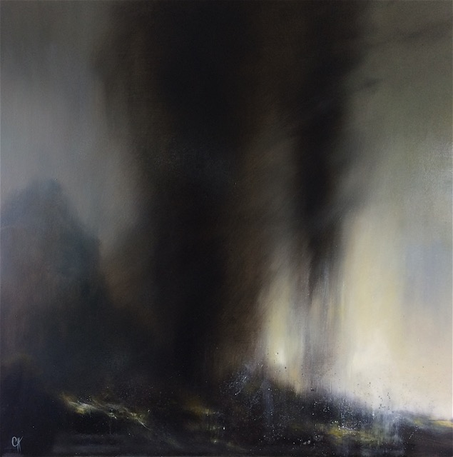 'ghostly downpour' private collection